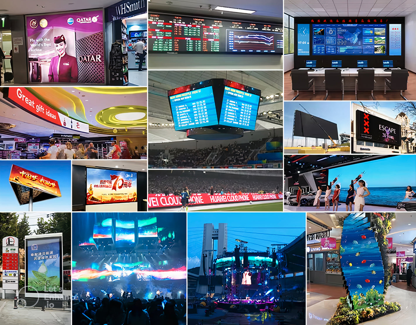 Novastar TB30 LED Controller for perfect synchronization and display control, ideal for large LED video walls.