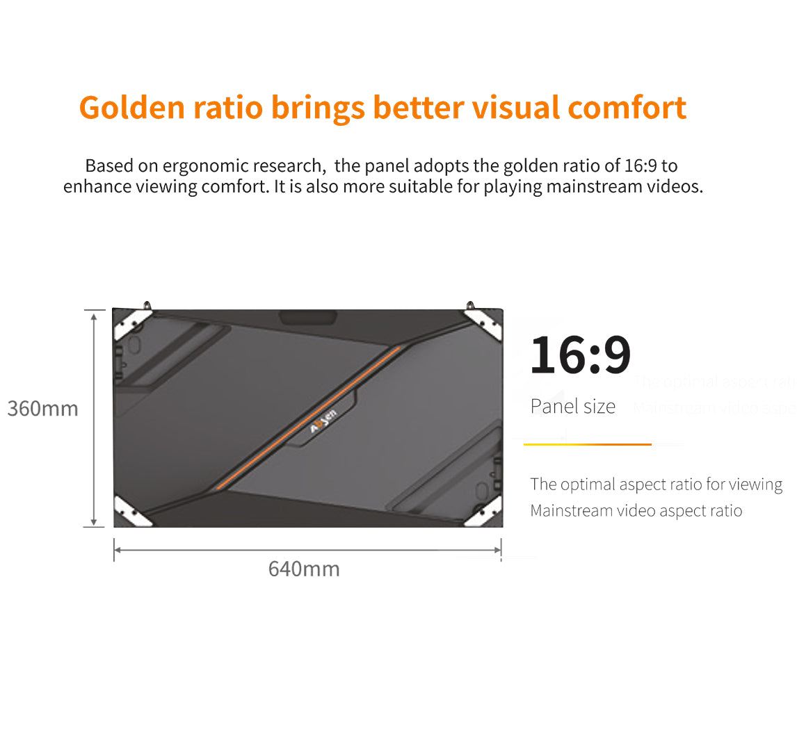 Designed for broadcast and control room applications, the Absen KL II Series LED display provides accurate color reproduction.