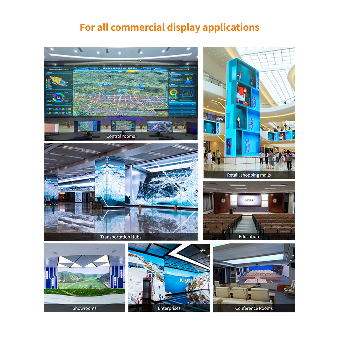 The Absen KL II Series LED display for corporate offices in Dubai. Perfect for conference rooms and business spaces.