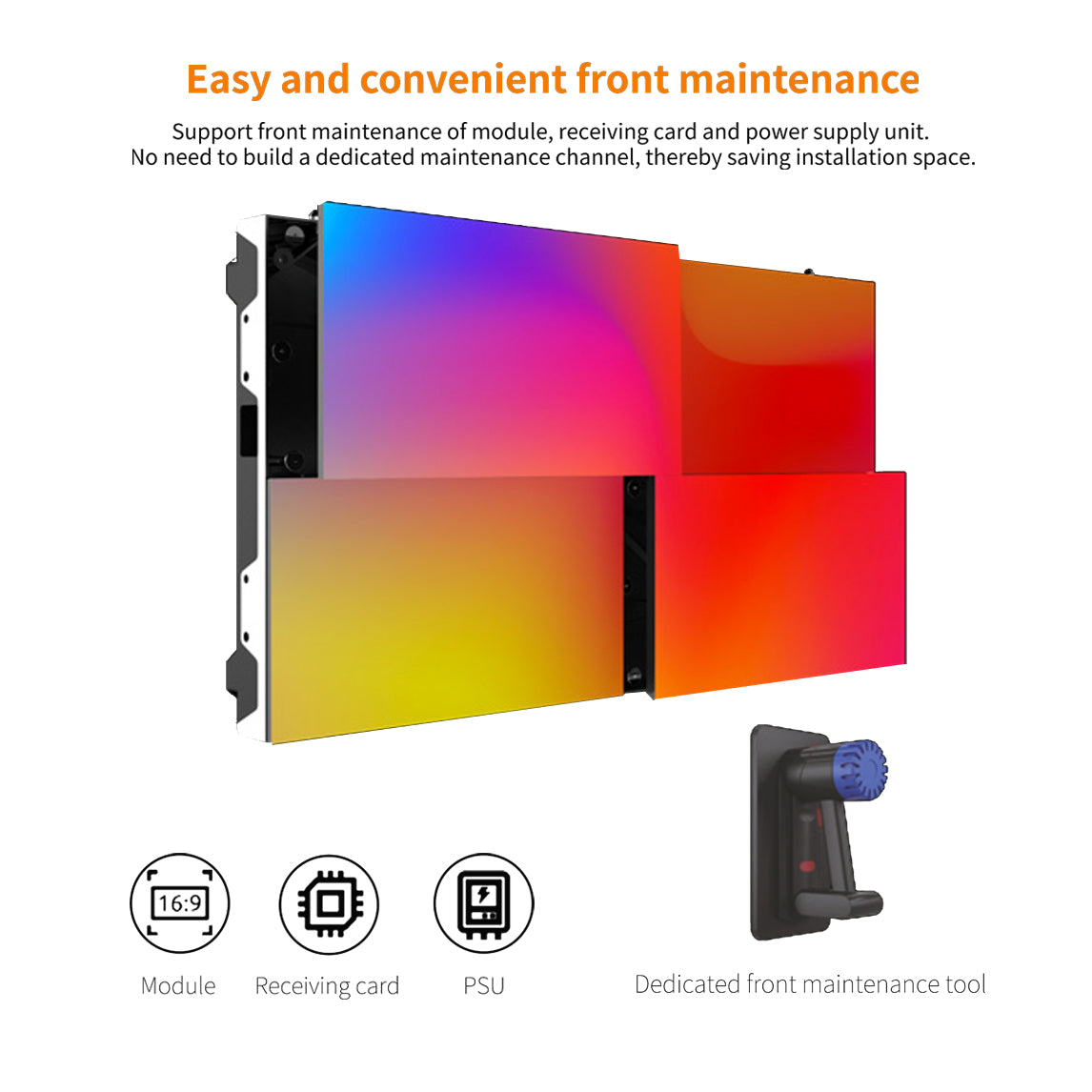 Ideal for exhibitions and trade shows in Dubai, the Absen KL II Series LED display delivers high-definition content.