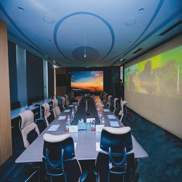 LED Screen installation in Abu Dhabi Presidential Palace.